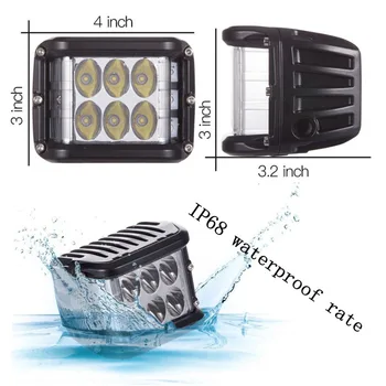 

2PCS Dual Side Shooter Led Cube 45W Led Work Light Off Road Led Light Driving Light Super Bright for SUV Truck Car ATVs