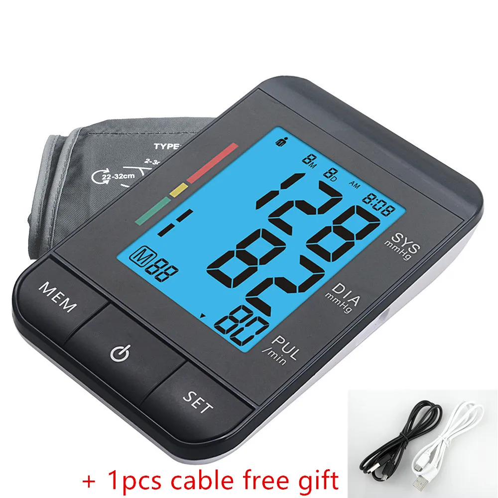 (Ultra-thin+power cable) automatic sphygmomanometer micro USB medidor de pressao bloeddrukmeter BP pulse tester with USB cable
(Ultra-thin+power cable) automatic sphygmomanometer micro USB medidor de pressao bloeddrukmeter BP pulse tester with USB cable