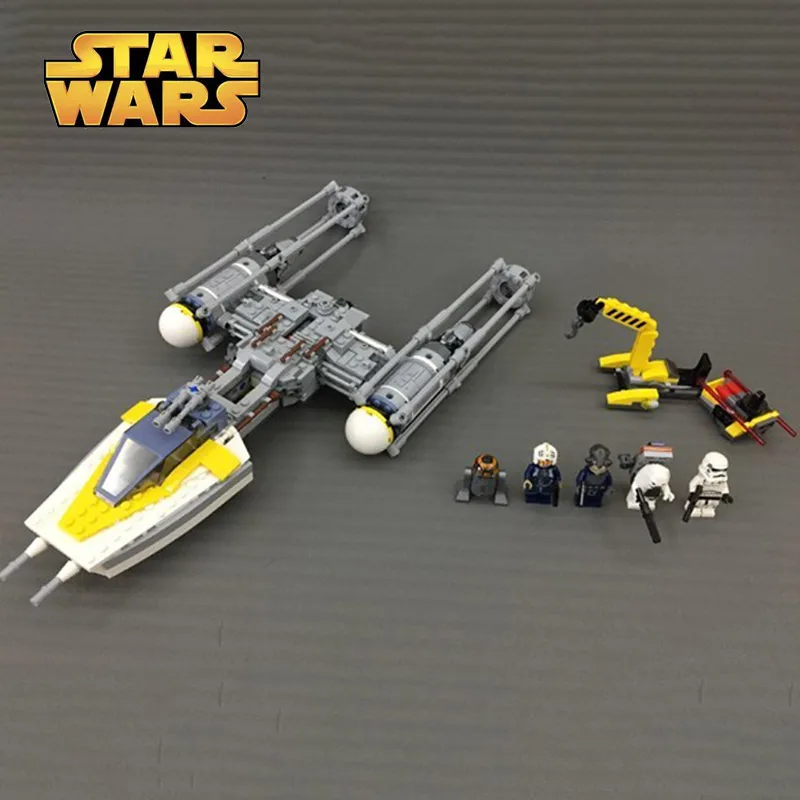 05065 Star Wars Series Y-Wing Starfighter Model Building Block 691pcs Bricks Toys Compatible With Bela 75172 Star Wars
05065 Star Wars Series Y-Wing Starfighter Model Building Block 691pcs Bricks Toys Compatible With Bela 75172 Star Wars