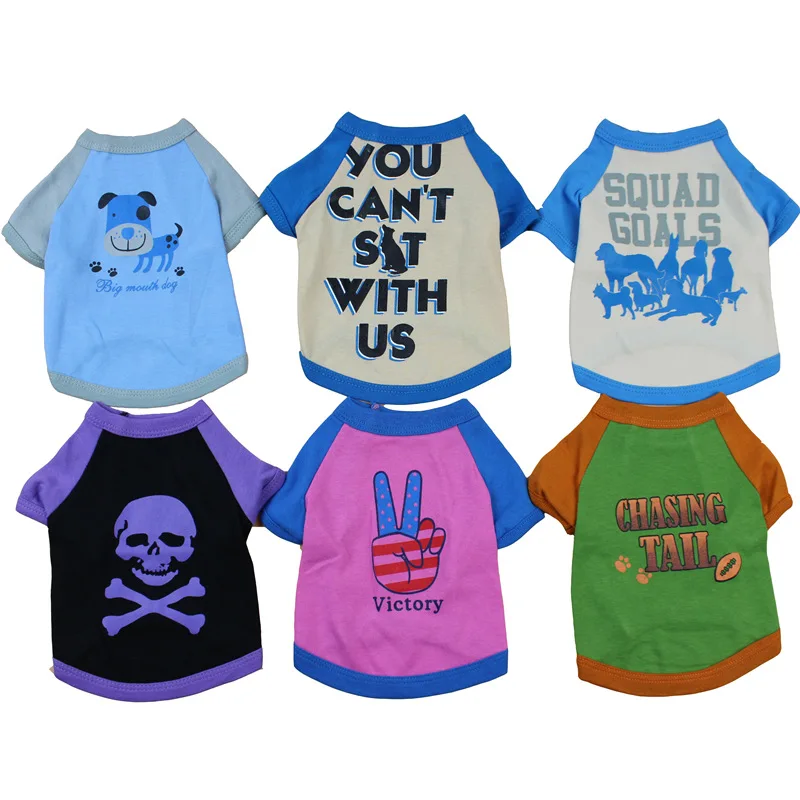 Fashion Dog Clothes for Small Dog Summer Dog T Shirt Vest Pet Puppy Summer Shirt Cat Pet Clothes Vest T Shirt Pet Dog Jersey
Fashion Dog Clothes for Small Dog Summer Dog T Shirt Vest Pet Puppy Summer Shirt Cat Pet Clothes Vest T Shirt Pet Dog Jersey