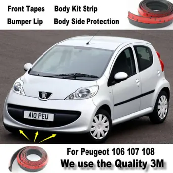Car Bumper Lips For Peugeot 106 107 108 / Front Spoiler Deflector For Car Tuning / Body Kit Strip Skirt / Anti-Scratch Stickers 
Car Bumper Lips For Peugeot 106 107 108 / Front Spoiler Deflector For Car Tuning / Body Kit Strip Skirt / Anti-Scratch Stickers