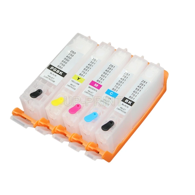UP 5PCS PGI-750 pgi750 with chip for CANON Pixma iP7270 ix6870 MG5470 MX927 MX727 refillable ink cartridge CLI-751
UP 5PCS PGI-750 pgi750 with chip for CANON Pixma iP7270 ix6870 MG5470 MX927 MX727 refillable ink cartridge CLI-751