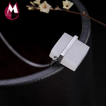 2019 Mosaic natural stone Jade best friend Necklace Pendant 100% 925 Sterling Silver Jewelry Women initial custom Neckalce R01
2019 Mosaic natural stone Jade best friend Necklace Pendant 100% 925 Sterling Silver Jewelry Women initial custom Neckalce R01