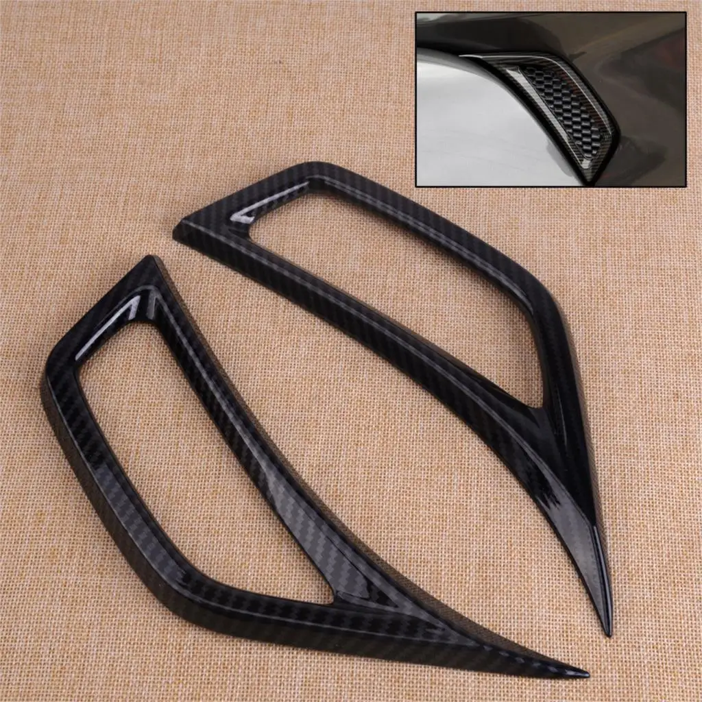 CITALL 2Pcs Car Leaf Plate Air Inlet Trim Cover ABS Carbon Fiber Texture Fit For Jeep Wrangler JL 2018
CITALL 2Pcs Car Leaf Plate Air Inlet Trim Cover ABS Carbon Fiber Texture Fit For Jeep Wrangler JL 2018