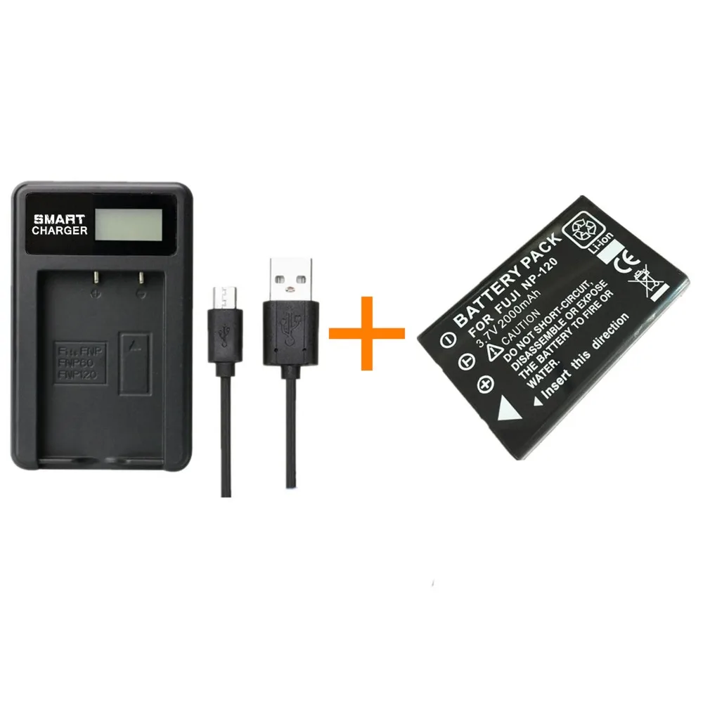 1 pcs 2000 mAh NP-120 NP 120 Battery with charger for Fuji NP120 Pentax DL17 Kyocera-Contax BP1500 RICOH DB-43 FinePix F11 M603
1 pcs 2000 mAh NP-120 NP 120 Battery with charger for Fuji NP120 Pentax DL17 Kyocera-Contax BP1500 RICOH DB-43 FinePix F11 M603