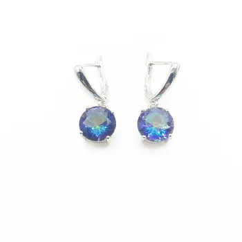 Rainbow Zircon Costume Silver 925 Jewelry Women Earrings With Natural Stones Jewelery Gift
Rainbow Zircon Costume Silver 925 Jewelry Women Earrings With Natural Stones Jewelery Gift