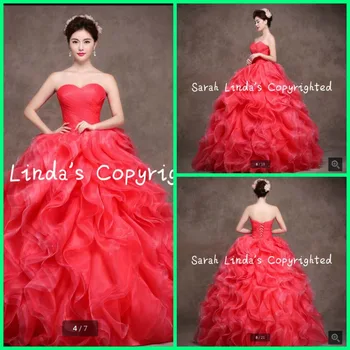 2016 elegant ball gown watermelon ruffled Prom Dresses princess puffy strapless sweetheart neck prom gowns best selling
2016 elegant ball gown watermelon ruffled Prom Dresses princess puffy strapless sweetheart neck prom gowns best selling