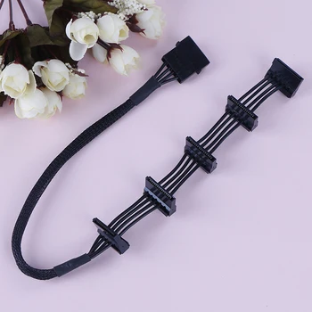 1pc ATX 4Pin IDE Molex to 5 x SATA Series ATA Power Supply Cable Male to Female 18AWG 40cm for PC DIY
1pc ATX 4Pin IDE Molex to 5 x SATA Series ATA Power Supply Cable Male to Female 18AWG 40cm for PC DIY