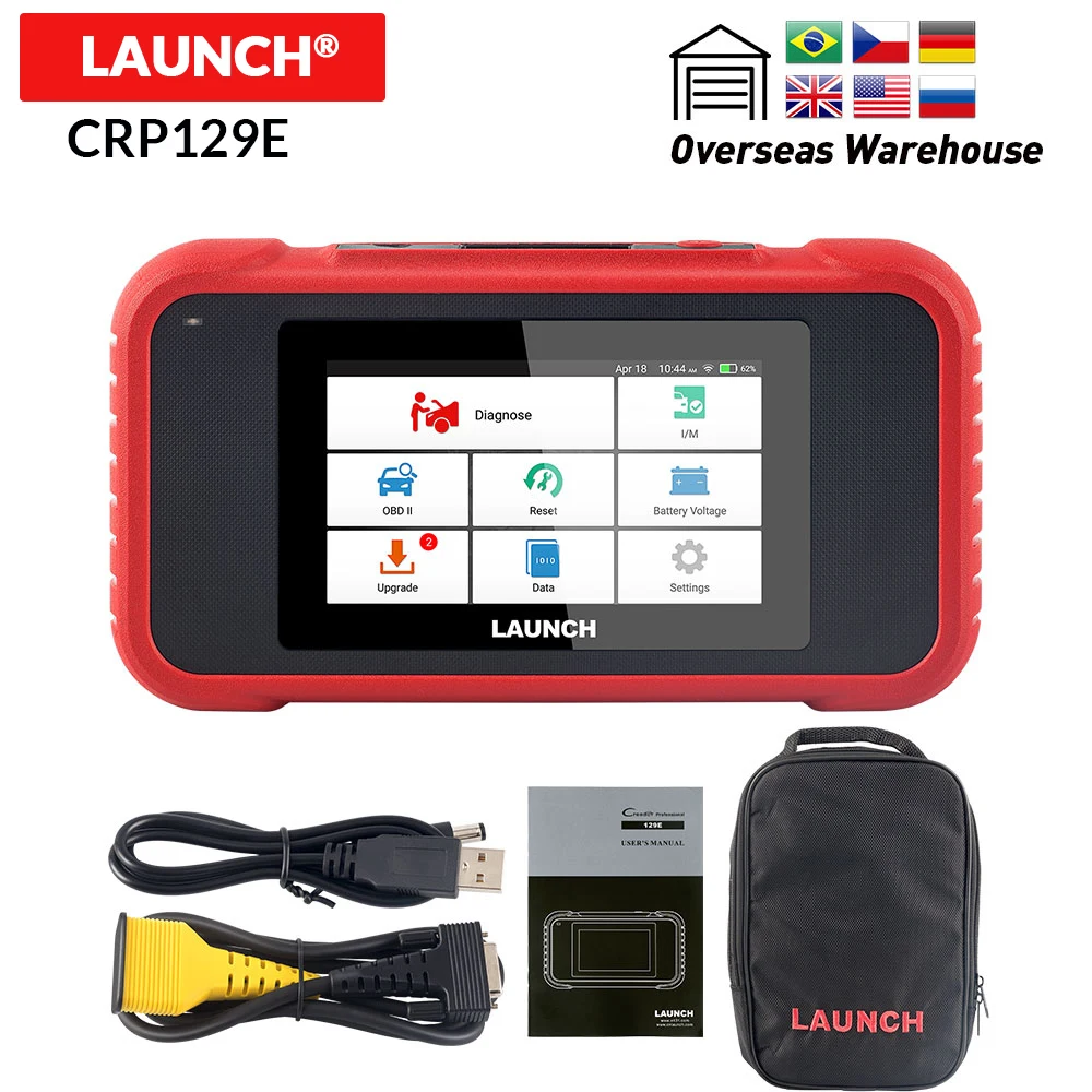 LAUNCH CRP129E Support Engine/ABS/SRS/AT/Brake/Oil/SAS/ETS reset code reader obd2/eobd diagnostic tool Creader VIII CRP129
LAUNCH CRP129E Support Engine/ABS/SRS/AT/Brake/Oil/SAS/ETS reset code reader obd2/eobd diagnostic tool Creader VIII CRP129