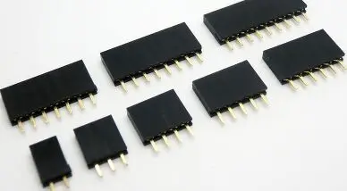10pcs Single Row Pin Female Header Socket Pitch 2.54mm 1*2p 3p 4p 5p 6p 7p 8p 9p 10p 12p 14p 16p 20p 40p Pin Connector
10pcs Single Row Pin Female Header Socket Pitch 2.54mm 1*2p 3p 4p 5p 6p 7p 8p 9p 10p 12p 14p 16p 20p 40p Pin Connector