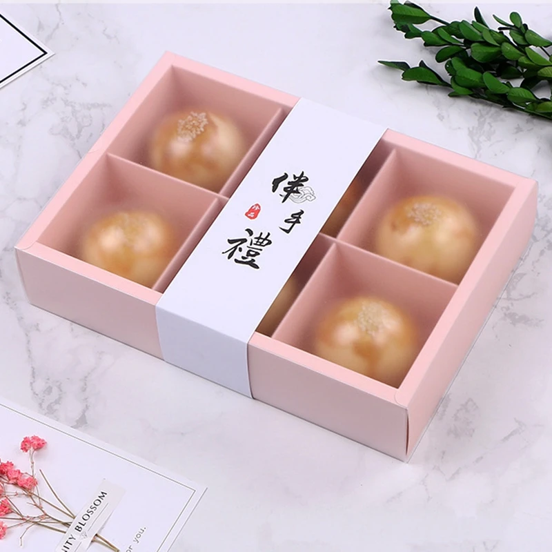 Pink Gift Paper Box Packaging with Frosted Cover Separate 6 Grids Packaging for Sweets Cookie Box Pastry Box Carton Box
Pink Gift Paper Box Packaging with Frosted Cover Separate 6 Grids Packaging for Sweets Cookie Box Pastry Box Carton Box