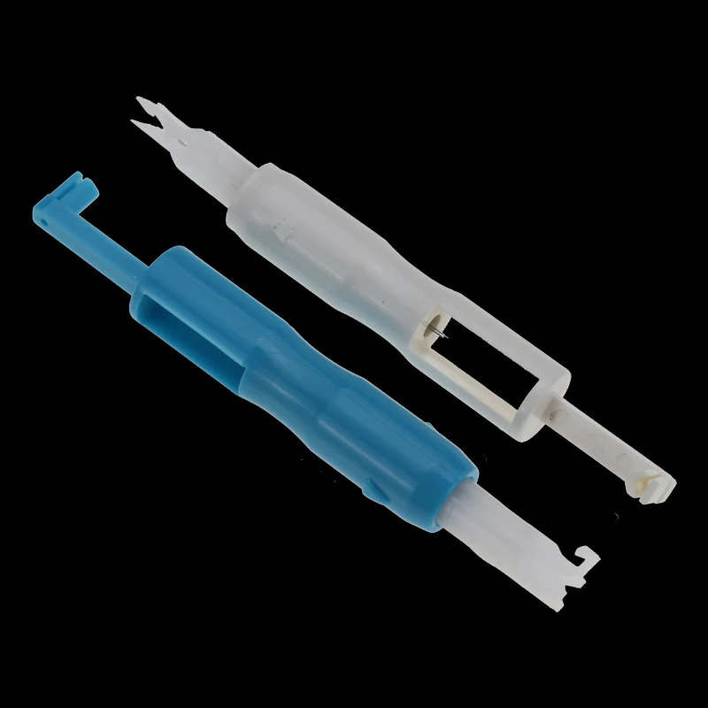 New 1Pcs Needle Threader Insertion Tool Applicator For Sewing Machine Sew Thread with English Introduction
New 1Pcs Needle Threader Insertion Tool Applicator For Sewing Machine Sew Thread with English Introduction