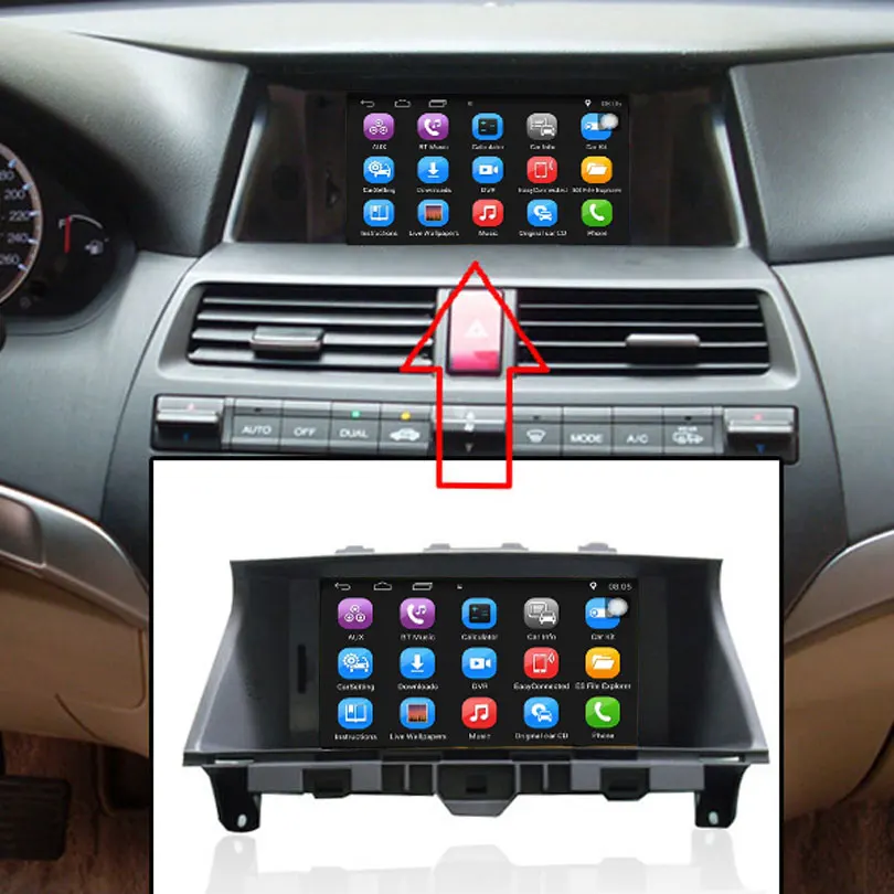 Android 7.1 Upgraded Original Car multimedia Player Car GPS Navigation Suit to Honda Accord (2008-2012) Support WiFi Bluetooth
Android 7.1 Upgraded Original Car multimedia Player Car GPS Navigation Suit to Honda Accord (2008-2012) Support WiFi Bluetooth