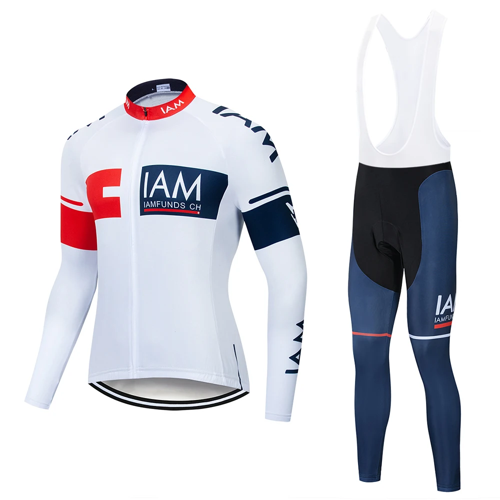 Spring fall 2019 Pro team IAM cycling jersey men's long sleeve quick drying thin cloth cycling jersey cycling jersey gel
Spring fall 2019 Pro team IAM cycling jersey men's long sleeve quick drying thin cloth cycling jersey cycling jersey gel