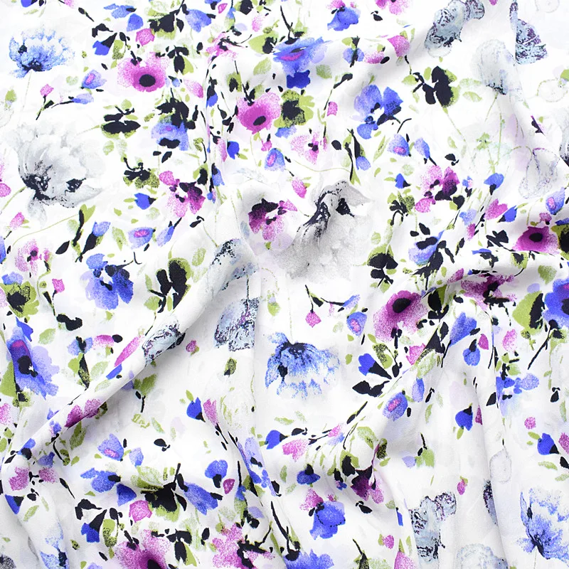 145x100cm Imported High End Floral print Soft Chiffon Fabric for Women Wedding Beach Dress Shirt scarf Sewing Cloth Upholstery
145x100cm Imported High End Floral print Soft Chiffon Fabric for Women Wedding Beach Dress Shirt scarf Sewing Cloth Upholstery