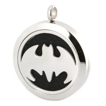10pcs Silver Jewelry Bat Aromatherapy Essential Oils Stainless Steel pendant Perfume Diffuser Locket Necklace
10pcs Silver Jewelry Bat Aromatherapy Essential Oils Stainless Steel pendant Perfume Diffuser Locket Necklace