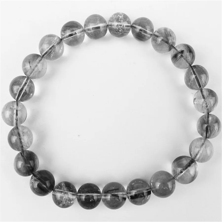 8.5mm Genuine Natural Brazilian Grey Needle Ha Rutilated Quartz Crystal Round Beads Fashion Women Charm Stretch Bracelet
8.5mm Genuine Natural Brazilian Grey Needle Ha Rutilated Quartz Crystal Round Beads Fashion Women Charm Stretch Bracelet