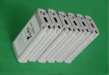 new compatible ink cartridge for HP T610 T1100 T2300 with dye ink 130ml/pcs with one time chips 6pcs/lot printer consumables
new compatible ink cartridge for HP T610 T1100 T2300 with dye ink 130ml/pcs with one time chips 6pcs/lot printer consumables