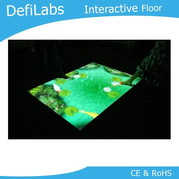 DefiLabs Interactive floor system for for Digital signage,You can change your own logo, picture, video, audio
DefiLabs Interactive floor system for for Digital signage,You can change your own logo, picture, video, audio