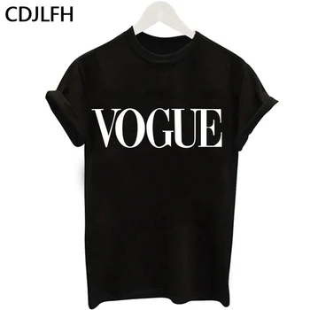 Harajuku Summer T Shirt Women New Arrivals Fashion VOGUE Printed Tshirt Woman Tees Tops Casual Female T-shirts Plus Size S-2XL
Harajuku Summer T Shirt Women New Arrivals Fashion VOGUE Printed Tshirt Woman Tees Tops Casual Female T-shirts Plus Size S-2XL
