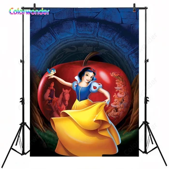Princess Series Photography Background Princess Snow White 5x7ft Brick Wall with Red Fruit Birthday Backdrop for Baby Shower
Princess Series Photography Background Princess Snow White 5x7ft Brick Wall with Red Fruit Birthday Backdrop for Baby Shower