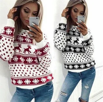 Women Lady Jumper Pullover Knitwear Tops Christmas Winter Womens Ladies Warm Brief Clothing Female Hoodie Tops Coat
Women Lady Jumper Pullover Knitwear Tops Christmas Winter Womens Ladies Warm Brief Clothing Female Hoodie Tops Coat
