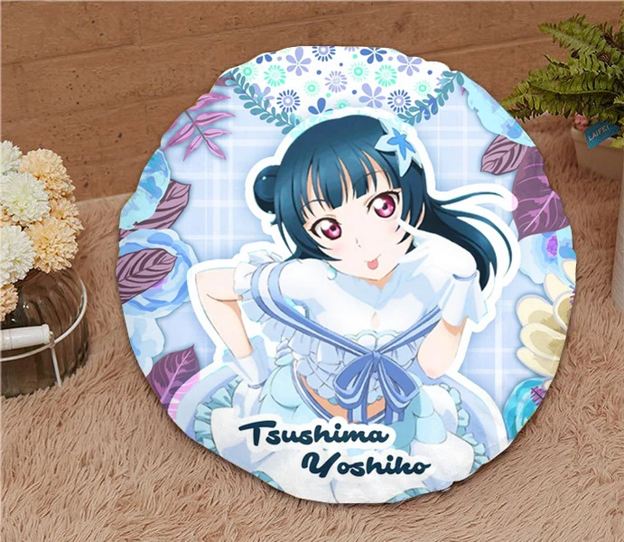 Oct. Home Textile Love Live!Sunshine!! Anime Yoshiko 15.7 Inches Micro-suede Fabric Round Pillow Mother's Day Gift #41185
Oct. Home Textile Love Live!Sunshine!! Anime Yoshiko 15.7 Inches Micro-suede Fabric Round Pillow Mother's Day Gift #41185