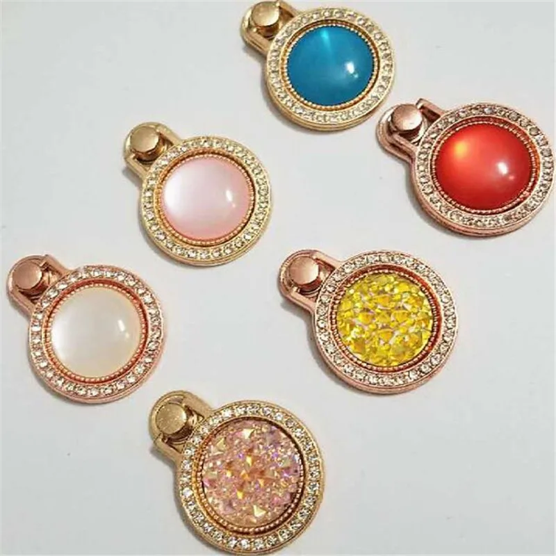 UVR Universal 360 Degree Metal Round Stand Bracket Bling Gemstone Crystal Finger Ring Phone Holder for Smart Cell Phone
UVR Universal 360 Degree Metal Round Stand Bracket Bling Gemstone Crystal Finger Ring Phone Holder for Smart Cell Phone