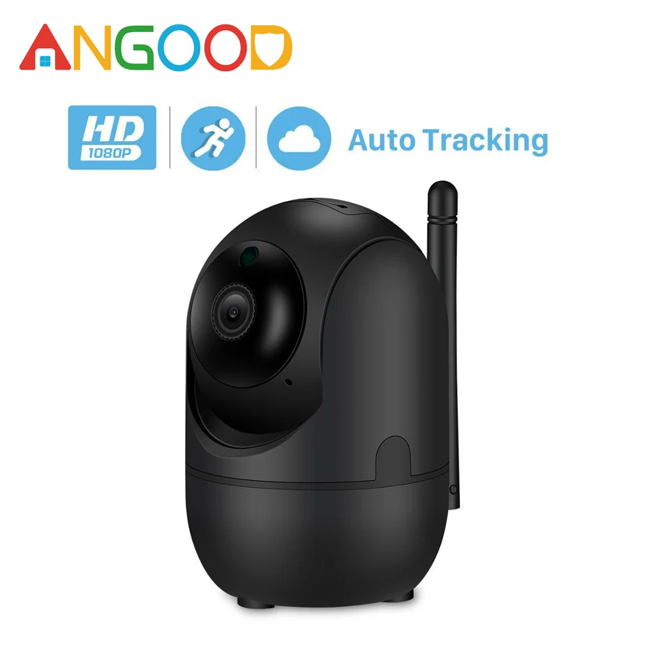 ANGOOD Home Security Surveillance CCTV Network Camera HD 1080P Wifi Smart IP Camera AI Intelligent Auto Tracking Of Human Black
ANGOOD Home Security Surveillance CCTV Network Camera HD 1080P Wifi Smart IP Camera AI Intelligent Auto Tracking Of Human Black