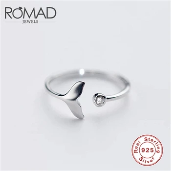 ROMAD 925 Sterling Silver Ring For Women 2019 Fashion Rings Mermaid Tail Rings Gift For Girls Lady's Wedding Rings Wholesale R50
ROMAD 925 Sterling Silver Ring For Women 2019 Fashion Rings Mermaid Tail Rings Gift For Girls Lady's Wedding Rings Wholesale R50