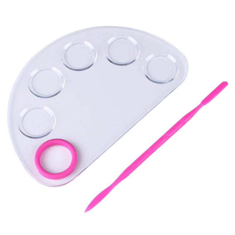 Nail makeup palette plastic spatula set liquid foundation cream eye shadow mixed Portable Tool
Nail makeup palette plastic spatula set liquid foundation cream eye shadow mixed Portable Tool