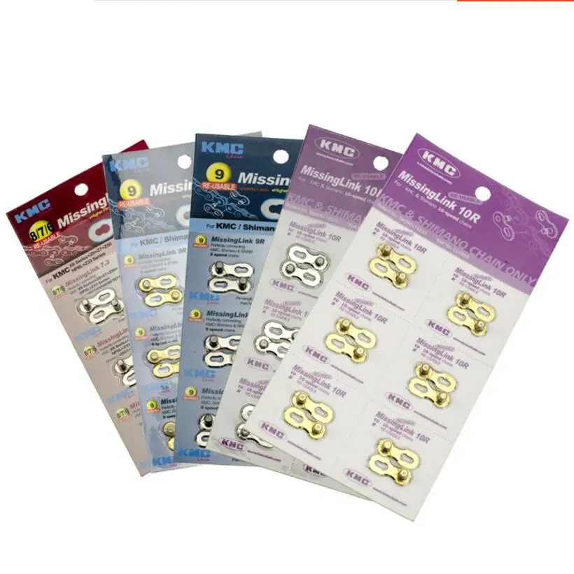 KMC Link Chain 6S/7S/8S/9S/10S/11s Speed Bicycle Bike Chain Connector Chain Gold/Silver Bike MissingLinks Corrente De Bicicleta
KMC Link Chain 6S/7S/8S/9S/10S/11s Speed Bicycle Bike Chain Connector Chain Gold/Silver Bike MissingLinks Corrente De Bicicleta
