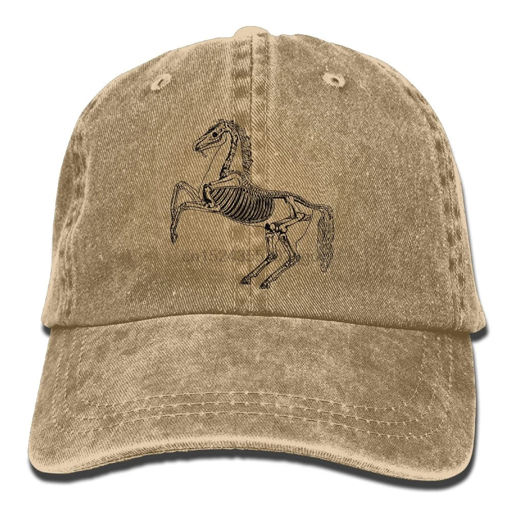 Men Women Horse Skeleton Adjustable Vintage Washed Denim Cotton Dad Hat Baseball Cap Natural
Men Women Horse Skeleton Adjustable Vintage Washed Denim Cotton Dad Hat Baseball Cap Natural