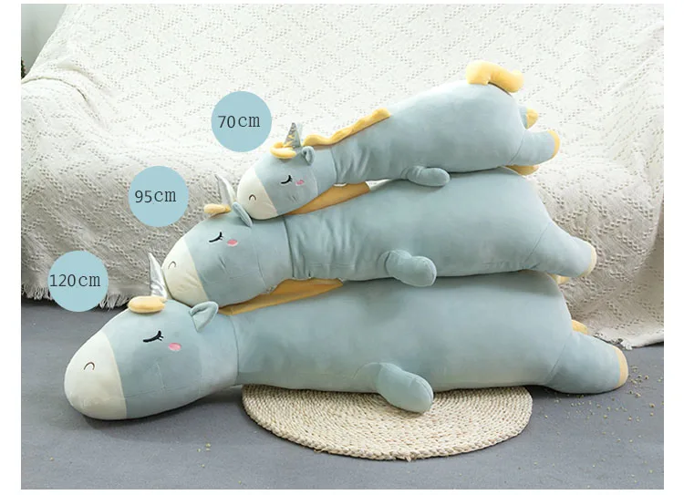 Long Unicorn Sleeping Pillow 20 Long Unicorn Sleeping Pillow -Unicorn Fashion