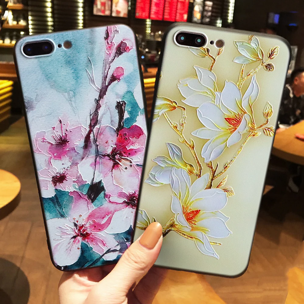 3D Relief Silicone Flower Soft Cases For TPU Xiaomi Redmi S2 4A 4X 5A 6A Note 6 5 Pro Mi A1 A2 5X 6X For Redmi Note 8 Lite Coque
3D Relief Silicone Flower Soft Cases For TPU Xiaomi Redmi S2 4A 4X 5A 6A Note 6 5 Pro Mi A1 A2 5X 6X For Redmi Note 8 Lite Coque