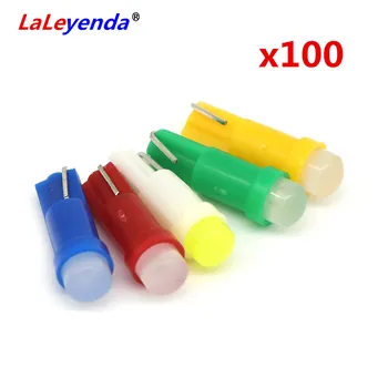 LaLeyenda 100Pcs T5 12V W3W W1.2W COB Wedge Plate Cluster Gauge LED Dashboard Warming Bulbs Mixed Colors instrument panel light
LaLeyenda 100Pcs T5 12V W3W W1.2W COB Wedge Plate Cluster Gauge LED Dashboard Warming Bulbs Mixed Colors instrument panel light