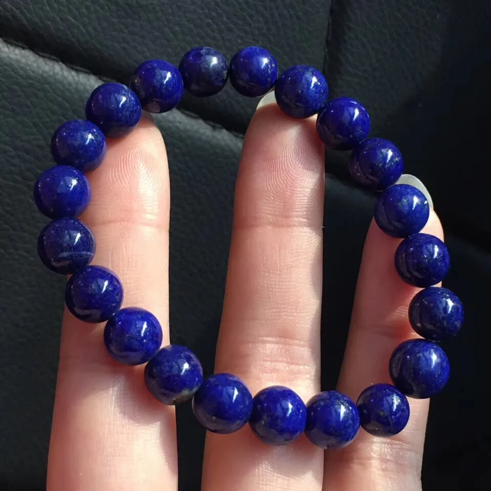 9.8mm Genuine Natural Lapis Lazuli Gemstone Bracelet For Woman Female Birthday Gift Bless Crystal Stretch Fashion Bracelet AAAAA
9.8mm Genuine Natural Lapis Lazuli Gemstone Bracelet For Woman Female Birthday Gift Bless Crystal Stretch Fashion Bracelet AAAAA