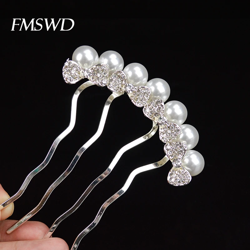 New Luxury Pearl Crystal Hair Combs Bride Women Fashion Jewelry Design Bridal's Hairwear for Wedding Hair Accessories Headdress
New Luxury Pearl Crystal Hair Combs Bride Women Fashion Jewelry Design Bridal's Hairwear for Wedding Hair Accessories Headdress