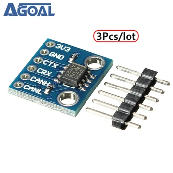 3Pcs/lot CJMCU-230 bus transceiver CAN SN65HVD230 communication module RFI Slope control For DIY Free Shipping
3Pcs/lot CJMCU-230 bus transceiver CAN SN65HVD230 communication module RFI Slope control For DIY Free Shipping