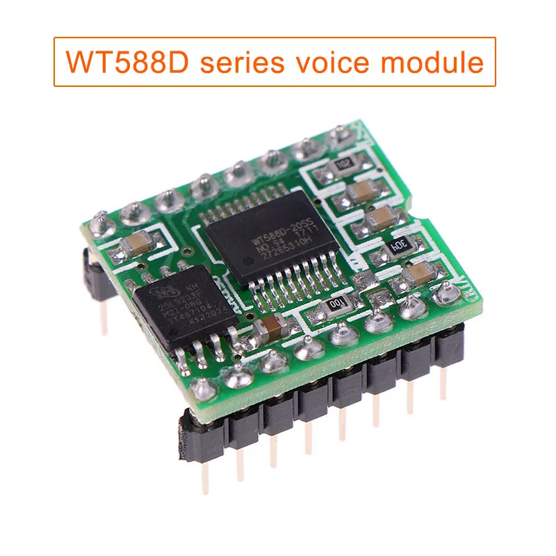 Voice Module Sound Modue Audio Player WT588D EM88 | Электроника
