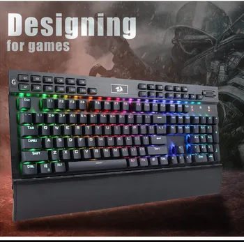 VOBERRY For K550 USB Game Machine Backlight Ergonomic Keyboard Single Key Light Transmission 104 Key Full Size
VOBERRY For K550 USB Game Machine Backlight Ergonomic Keyboard Single Key Light Transmission 104 Key Full Size