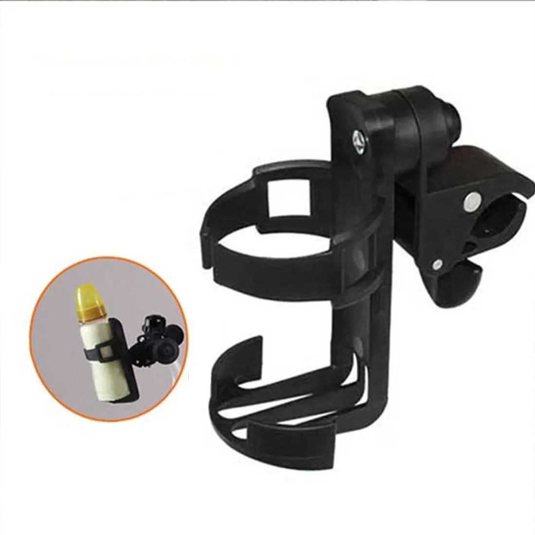 Universal 360 Rotatable Cup Holder for Pram Stroller Carrying Case Milk Bottle Cart New Baby Stroller Cup Holder Rack Bottle
Universal 360 Rotatable Cup Holder for Pram Stroller Carrying Case Milk Bottle Cart New Baby Stroller Cup Holder Rack Bottle