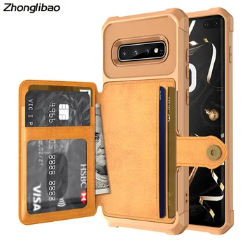 Deluxe Multi-function Leather Wallet Cover for Samsung Galaxy S10 Plus S10e Card Holder Hybrid Silicone Bumper Back Cover
Deluxe Multi-function Leather Wallet Cover for Samsung Galaxy S10 Plus S10e Card Holder Hybrid Silicone Bumper Back Cover