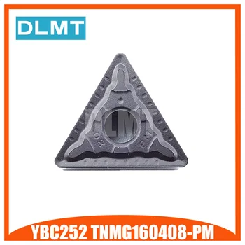 10PCS TNMG160408-PM CNC MACHINING TURNING INSERTS,YBC252 Carbide insert Processing: steel
10PCS TNMG160408-PM CNC MACHINING TURNING INSERTS,YBC252 Carbide insert Processing: steel