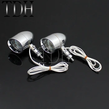 1 Pair Motorcycle Chrome Fog Lamp Front Mini Headlight Peanut Style Bulbs Spotlight For Harley Cafe Racer Honda Suzuki
1 Pair Motorcycle Chrome Fog Lamp Front Mini Headlight Peanut Style Bulbs Spotlight For Harley Cafe Racer Honda Suzuki