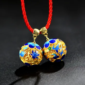 Cloisonne ornaments 925 silver pendant pendant DIY accessories factory direct supply
Cloisonne ornaments 925 silver pendant pendant DIY accessories factory direct supply