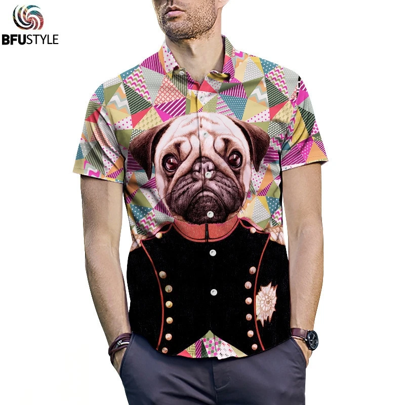 Cute 3D Button Down Shirts Men Shirt Short Sleeve Camisa Masculina Slim Men Casual Boho Beach Shirt
Cute 3D Button Down Shirts Men Shirt Short Sleeve Camisa Masculina Slim Men Casual Boho Beach Shirt