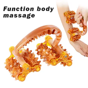 Wooden Wheel Body Back Waist Neck Care 4 Roller Comfortable Pressure Roller Foot Massager Body Care Relaxing Hand Massage MFJ99
Wooden Wheel Body Back Waist Neck Care 4 Roller Comfortable Pressure Roller Foot Massager Body Care Relaxing Hand Massage MFJ99