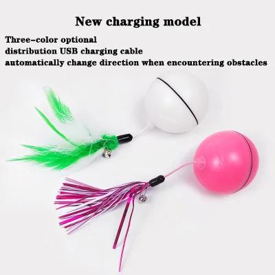 New pet electric cat toy automatic tea ball led laser light rolling funny charging
New pet electric cat toy automatic tea ball led laser light rolling funny charging