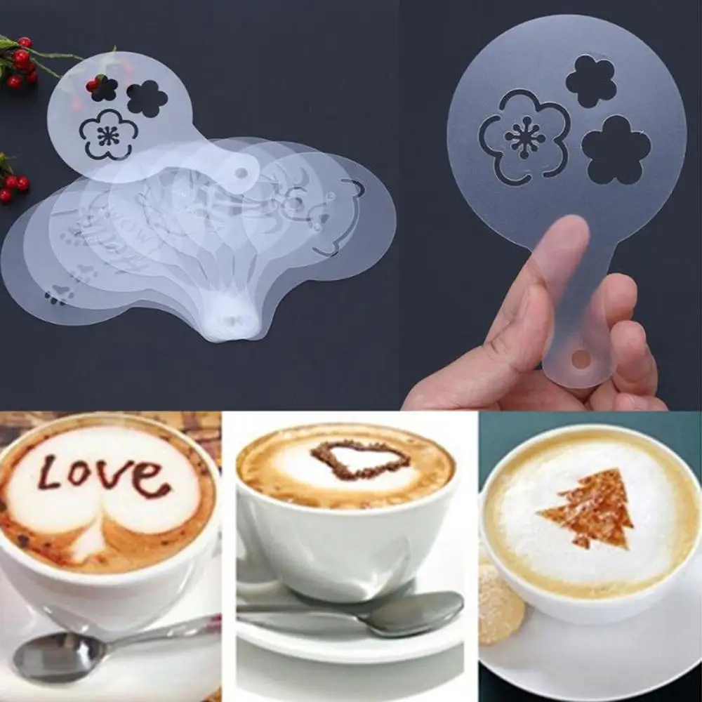 Cappuccino Coffee Stencil Duster Stainless Steel Chocolate Shaker Duster Coffee Measuring Spoon Kitchen Tools
Cappuccino Coffee Stencil Duster Stainless Steel Chocolate Shaker Duster Coffee Measuring Spoon Kitchen Tools